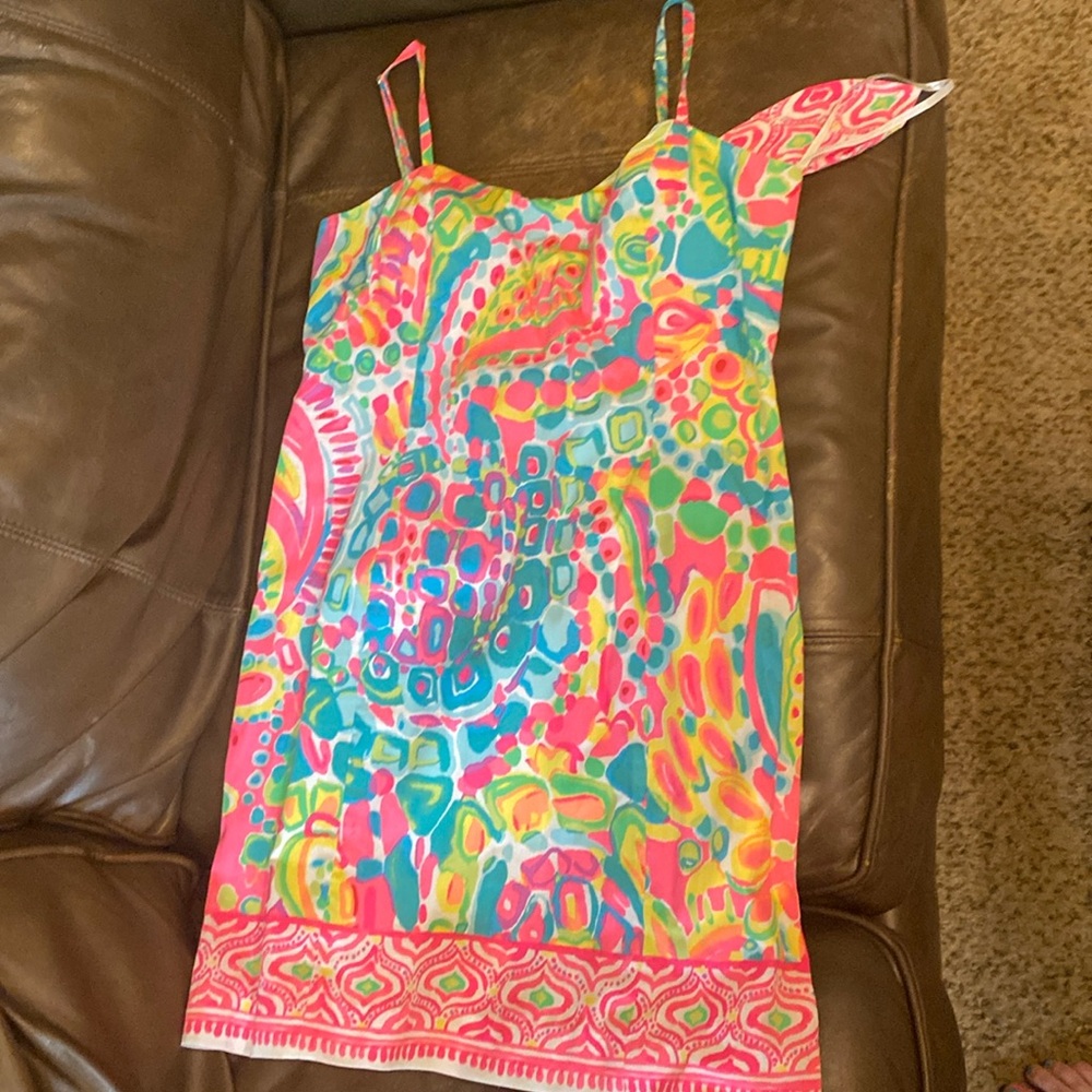 Colorful Lilly Cocktail Dress